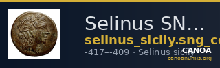 Selinus SNG Copenhagen Selinus 605 — CANOA