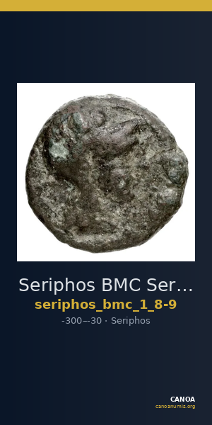 Seriphos BMC Seriphos 1, 8-9 — CANOA