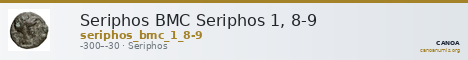 Seriphos BMC Seriphos 1, 8-9 — CANOA