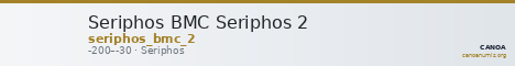 Seriphos BMC Seriphos 2 — CANOA
