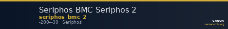 Seriphos BMC Seriphos 2 — CANOA