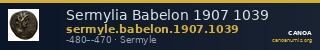 Sermylia Babelon 1907 1039 — CANOA