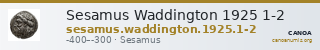 Sesamus Waddington 1925 1-2 — CANOA