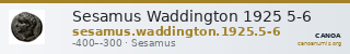 Sesamus Waddington 1925 5-6 — CANOA