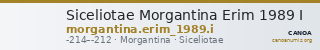 Siceliotae Morgantina Erim 1989 I — CANOA