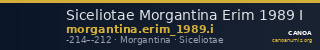 Siceliotae Morgantina Erim 1989 I — CANOA
