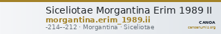 Siceliotae Morgantina Erim 1989 II — CANOA