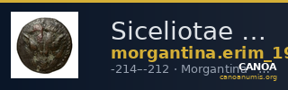 Siceliotae Morgantina Erim 1989 III — CANOA
