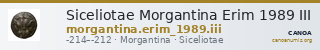 Siceliotae Morgantina Erim 1989 III — CANOA