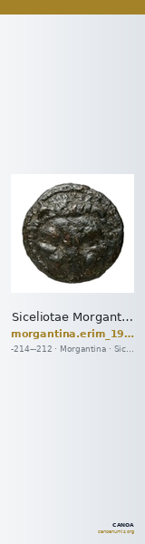 Siceliotae Morgantina Erim 1989 IV — CANOA