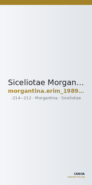 Siceliotae Morgantina Hoover 2012 908 — CANOA