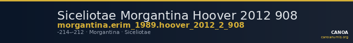 Siceliotae Morgantina Hoover 2012 908 — CANOA