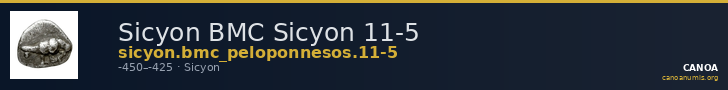 Sicyon BMC Sicyon 11-5 — CANOA