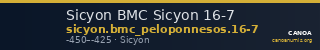 Sicyon BMC Sicyon 16-7 — CANOA