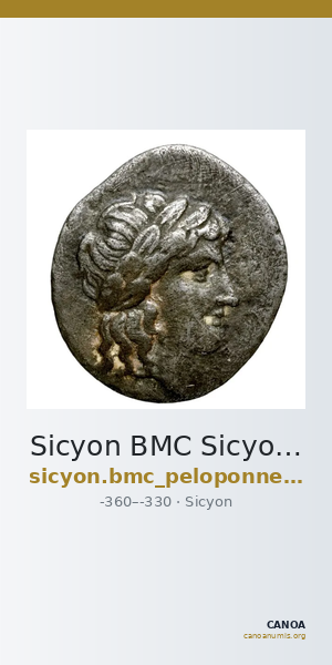 Sicyon BMC Sicyon 163-9 — CANOA