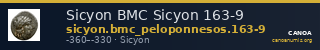 Sicyon BMC Sicyon 163-9 — CANOA