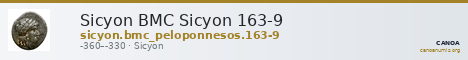 Sicyon BMC Sicyon 163-9 — CANOA