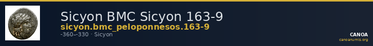 Sicyon BMC Sicyon 163-9 — CANOA