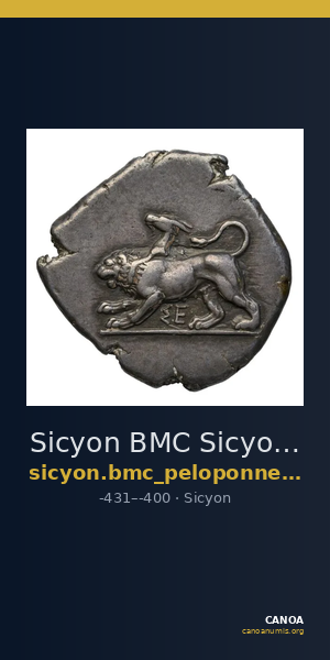 Sicyon BMC Sicyon 22-5; 30-3 — CANOA