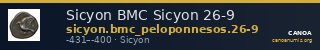 Sicyon BMC Sicyon 26-9 — CANOA