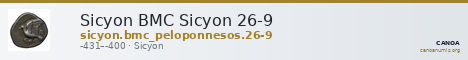 Sicyon BMC Sicyon 26-9 — CANOA