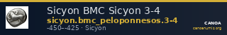 Sicyon BMC Sicyon 3-4 — CANOA