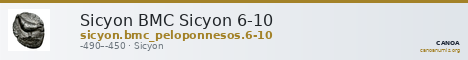 Sicyon BMC Sicyon 6-10 — CANOA