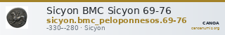 Sicyon BMC Sicyon 69-76 — CANOA