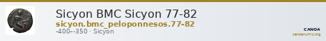 Sicyon BMC Sicyon 77-82 — CANOA