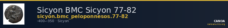 Sicyon BMC Sicyon 77-82 — CANOA
