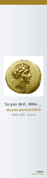 Sicyon BnF, MMA K 1903 — CANOA