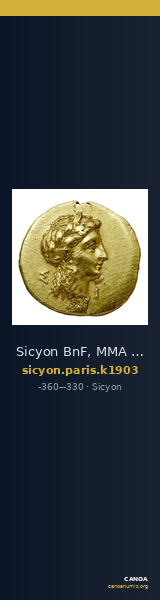 Sicyon BnF, MMA K 1903 — CANOA