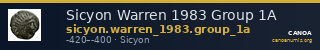 Sicyon Warren 1983 Group 1A — CANOA