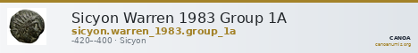 Sicyon Warren 1983 Group 1A — CANOA