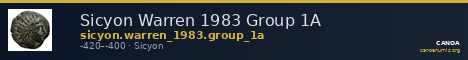 Sicyon Warren 1983 Group 1A — CANOA