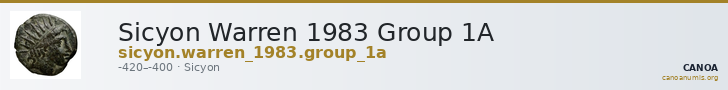 Sicyon Warren 1983 Group 1A — CANOA