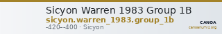 Sicyon Warren 1983 Group 1B — CANOA
