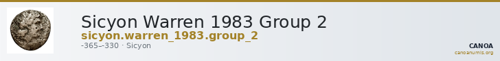 Sicyon Warren 1983 Group 2 — CANOA