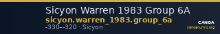 Sicyon Warren 1983 Group 6A — CANOA
