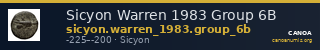 Sicyon Warren 1983 Group 6B — CANOA