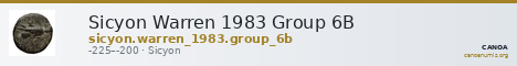 Sicyon Warren 1983 Group 6B — CANOA