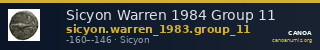 Sicyon Warren 1984 Group 11 — CANOA
