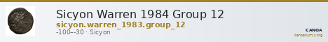 Sicyon Warren 1984 Group 12 — CANOA