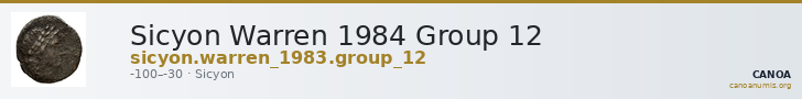 Sicyon Warren 1984 Group 12 — CANOA