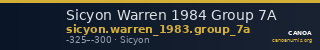 Sicyon Warren 1984 Group 7A — CANOA