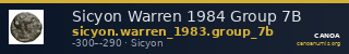 Sicyon Warren 1984 Group 7B — CANOA