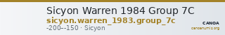 Sicyon Warren 1984 Group 7C — CANOA
