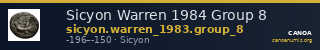Sicyon Warren 1984 Group 8 — CANOA