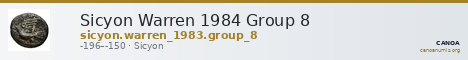 Sicyon Warren 1984 Group 8 — CANOA