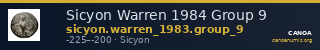 Sicyon Warren 1984 Group 9 — CANOA